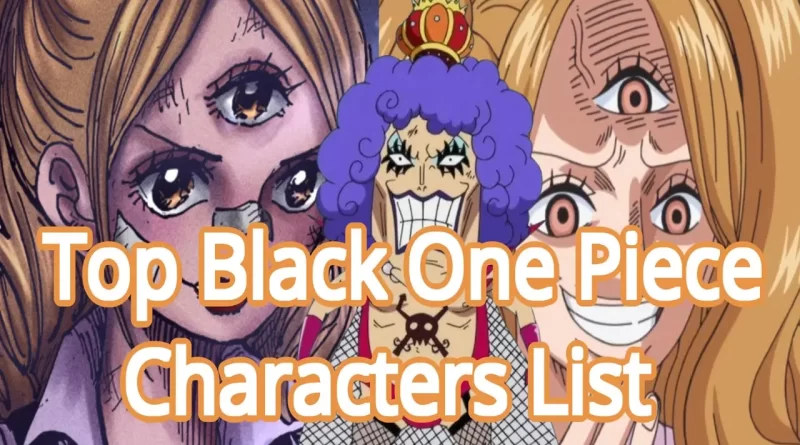 black one piece characters