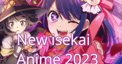 2023 New isekai Anime